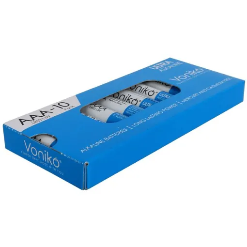 VONIKO LR03 (AAA) pila ultra alkalinoa, sorta 10 ale