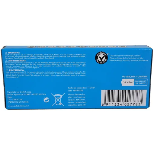 VONIKO LR03 (AAA) pila ultra alkalinoa, sorta 10 ale