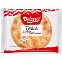 Torta de anís DULCESOL, 8 uds, paquete 266 g