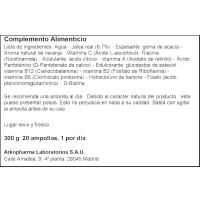 Jalea real vitaminada s/ azúcar ARKOPHARMA, caja 20 ampollas