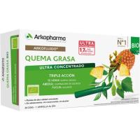 Quemagrasa ARKOPHARMA ARKOFLUIDO, caja 20 ampollas