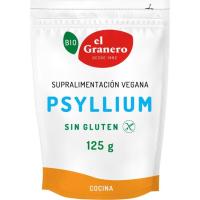 Psyllium bio sin gluten EL GRANERO, bolsa 125 g
