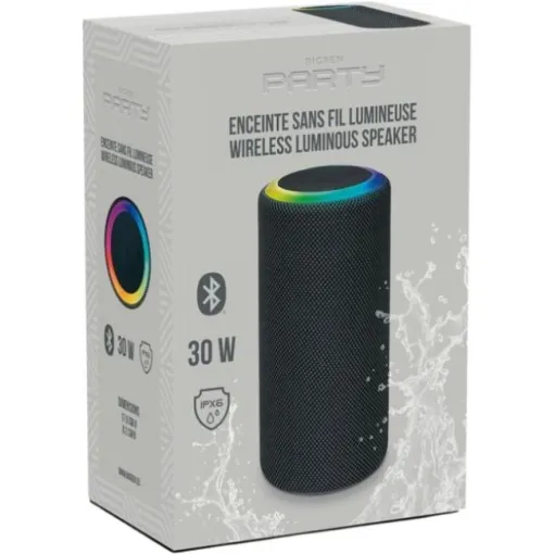 Altavoz portatil, BT, efecto luz, 30W, IPX7 BIGBEN