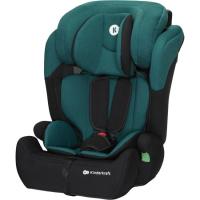 Silla auto Comfort Up i-Size verde 76-150 cm, arnés de seguridad de 5 puntos con almohadillas blandas y reposacabezas ajustable  en 7 posiciones KINDERKRAFT Homologación Europea: UN ECE R129. Sin Isofix. Sin Contramarcha.