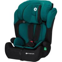 Silla auto Comfort Up i-Size verde 76-150 cm, arnés de seguridad de 5 puntos con almohadillas blandas y reposacabezas ajustable  en 7 posiciones KINDERKRAFT Homologación Europea: UN ECE R129. Sin Isofix. Sin Contramarcha.