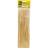 Pinchos redondos de bambú, apto brochetas, Ø0.25x30 cm MS, pack 100 uds Pinchos redondos de bambú, apto brochetas, Ø0.25x30 cm MS, pack 100 uds