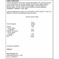 Salsa carbonara RANA, tarrina 180 g