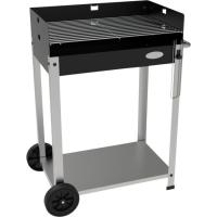 Barbacoa de carbón, parrilla regulable 2 alturas, Eco IMOR, 56,2x37,1 cm