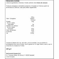 Almendra molida VAHINÉ, bolsa 200 g
