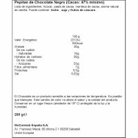 Pepitas de chocolate VAHINÉ, bolsa 200 g