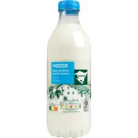 Leche fresca entera País Vasco EROSKI, botella 1 litro