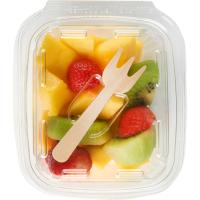 EROSKI mango, kiwi eta marrubi nahasketa, terrina 225 g