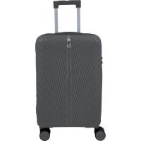 Trolley mediano negro, polipropileno, TSA, 4 ruedas, PP063 AR LUGGAGE, 40x26x63 cm