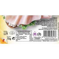 Pechuga de pavo CAMPOFRIO, bandeja 70 g