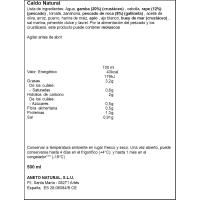 Crema natural de gamba y rape ANETO, brik 500 ml