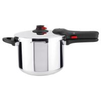Olla a presión super rápida EasyClick, apta para todo tipo de cocinas MAGEFESA, 6 litros