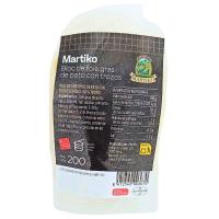 Bloc de foie gras de pato con trozos MARTIKO, bandeja 200 g