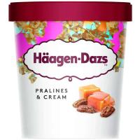 HAAGEN DAZS Pralines & Cream izozkia, terrina 400 g