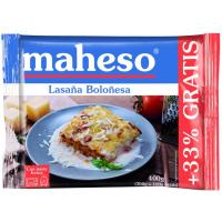Lasaña de carne MAHESO, bandeja 400 g