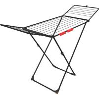 Tendedero universal acero negro mate, ruedas,Ultimate X-legs VILEDA, 180x55x93 cm