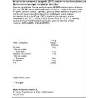 Grageas de chocolate y caramelo M&MS, bolsa 176 g