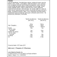 Helado mini stick choco blanco LOTUS, 6 uds, 276 g