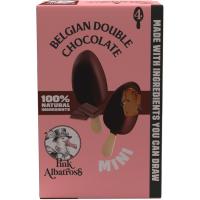 Helado mini bombón de chocolate PINK ALBATROSS, pack 4x48 g