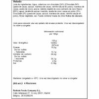 Helado mini bombón de chocolate PINK ALBATROSS, pack 4x48 g