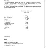 Panceta adobada EL CHICO, bandeja 300 g