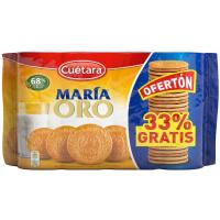 CUETARA María Oro galleta, paketea 600 g + % 33 Doan