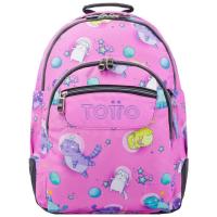 Mochila Gatos Astronautas Crayoles TOTTO, 44x33x13,5 cm Mochila Gatos Astronautas Crayoles TOTTO, 44x33x13,5 cm