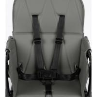 Trona Lily Gris BEBE CONFORT Ultra compacta con reposapiés integrado, bandeja con posa-vasos y extraible y asiento acolchado. Peso máximo autorizado 15 kg, 95x76x58 cm.