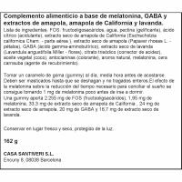 Gummies masticables SANTIVERI SUEÑO, bote 162 g