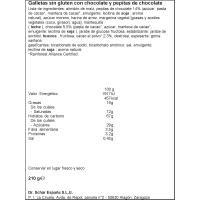 SCHAR txokolate bikoitzeko cookie suabeak, kutxa 210 g