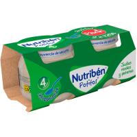 Potito de judías con patatas NUTRIBEN, pack 2x120 g