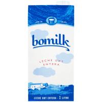 Leche entera BOMILK, brik 1 litro