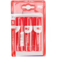 Pegamento adhesivo en barra de 21 g MS, pack 3 uds