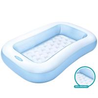 Piscina bebé rectangular, edad rec:+2 años INTEX, 166x100x25 cm Piscina bebé rectangular, edad rec:+2 años INTEX, 166x100x25 cm