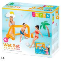 Portería hinchable, edad rec:+6 años INTEX, 124x84x76 cm