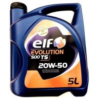 Aceite mineral de motor Evolution 500 TS 20W50 gasolina/diesel ELF, 5 litros