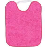 Babero de rizo impermeable con cierre elástico, verde y rosa, 24x31 cm TI-TIN, pack 2 uds