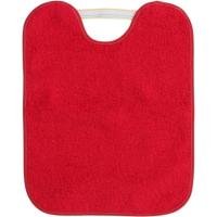 Babero de rizo impermeable con cierre elástico, rojo y azul, 24x31 cm TI-TIN, pack 2 uds