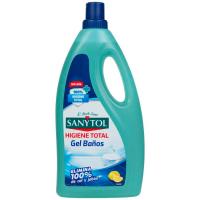 Gel de baño sin lejía SANYTOL, garrafa 1,2 litros
