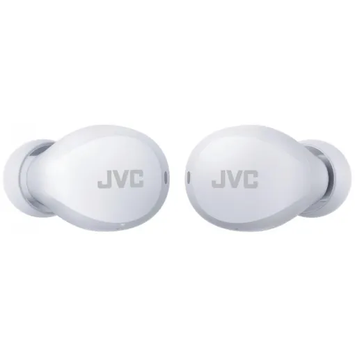 Auriculares de botón inalámbricos blancos, TW Gumy Mini HA-A6T JVC