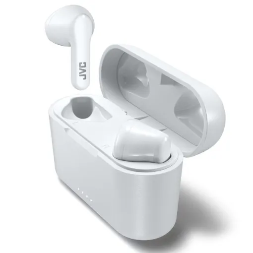Auriculares de botón inalámbricos blancos, TW  HA-A3T JVC