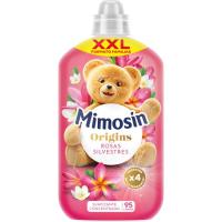 Suavizante rosa silvestre MIMOSÍN ORIGINS, botella 95 dosis