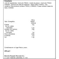 RECONDO cracker normalak, paketea 250 g