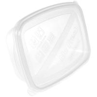Fiambrera rectangular desechable McFresh, 198x142x57 mm HEIDRUM, set 3x0,9 litros