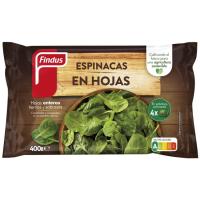 Espinacas en hojas FINDUS, bolsa 440 g