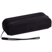 Estuche portatodo silicona negro, 1 cremallera, 400185154 ENRI, 19x7x5 cm